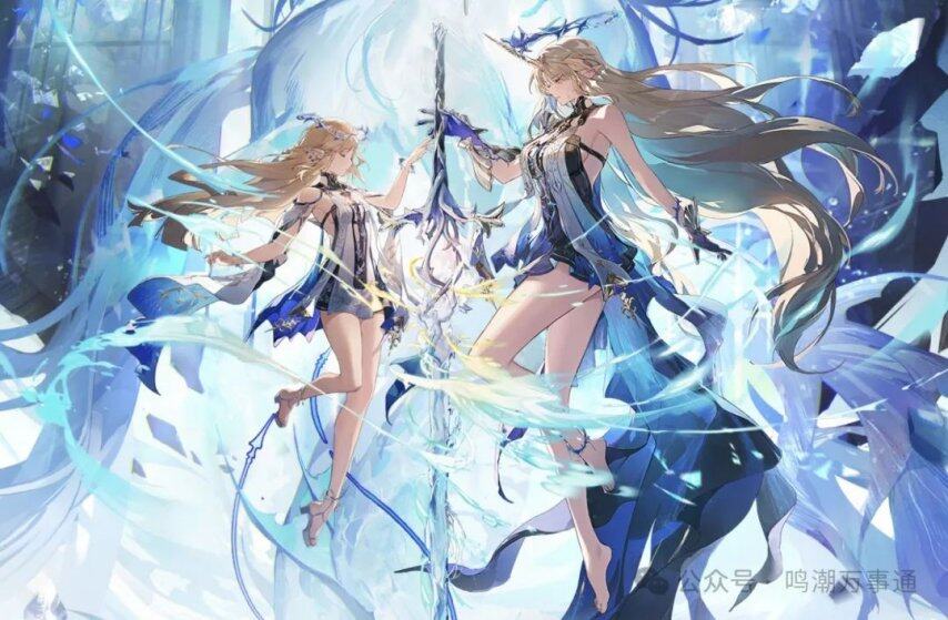 鸣潮：24热熔大C露帕立绘官宣！卡提希娅技能曝光全能吸血离谱生命大C来了？人气太